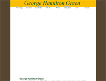 Tablet Screenshot of georgehamiltongreen.com